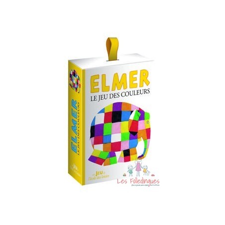 Elmer le jeu des couleurs