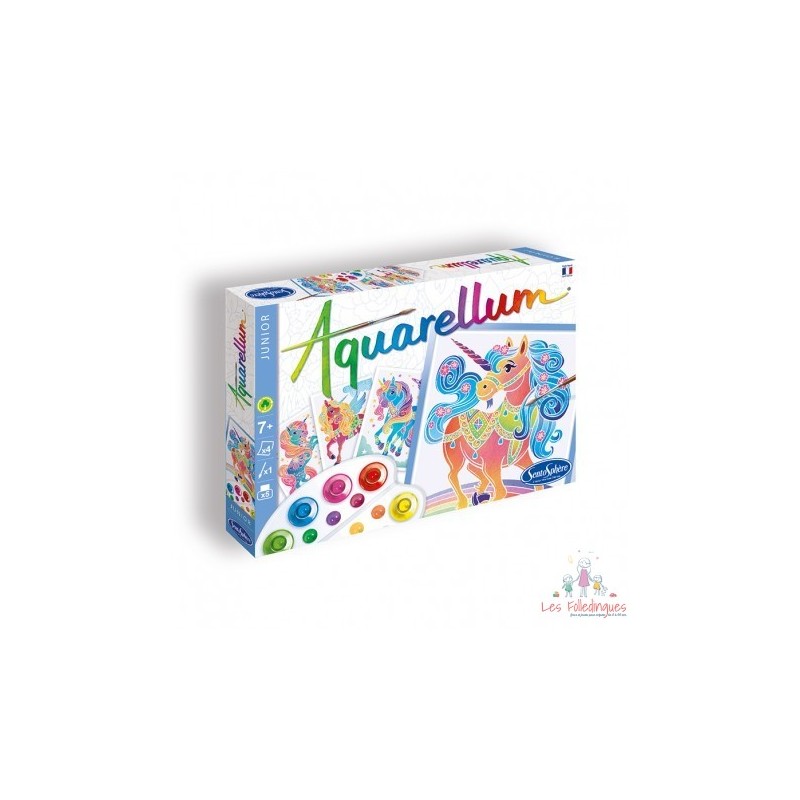 AQUARELLUM JUNIOR "Licornes"