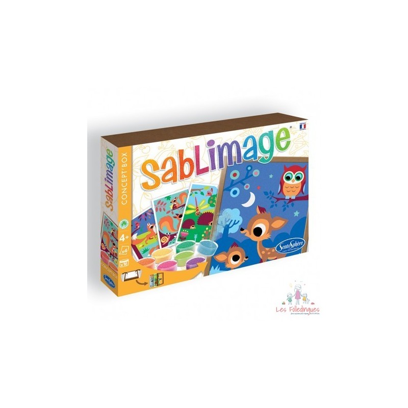SABLIMAGE "Animaux de la forêt" Concept Box