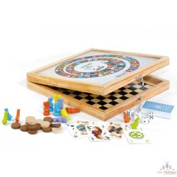 COFFRET 100 JEUX JUNIOR EN BOIS