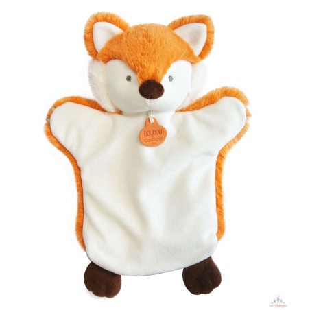 Marionnette Renard Roux 25 cm