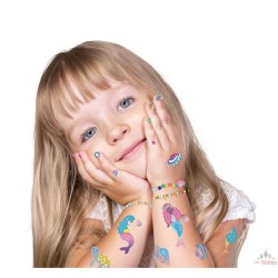Autocollants pour Ongles & Tatouages: SIRÈNE