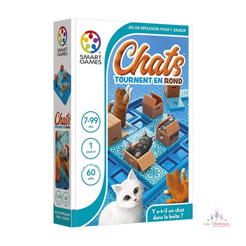 Chats tournent en rond