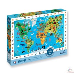 Puzzle 100 pièces Cherche...