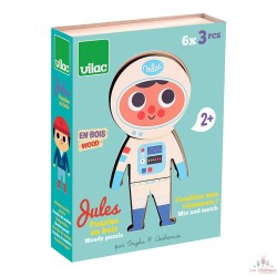Puzzles Jules à habiller -...
