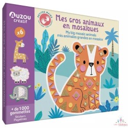 MES GROS ANIMAUX EN MOSAÏQUES