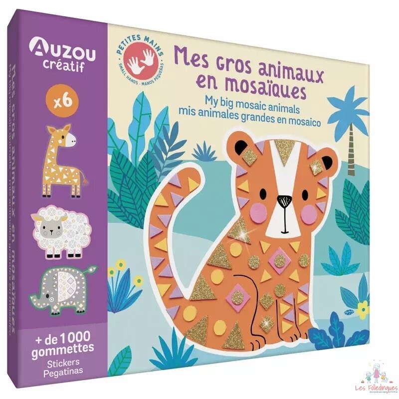 MES GROS ANIMAUX EN MOSAÏQUES