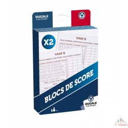 YAM'S - BLOCS DE SCORE X2