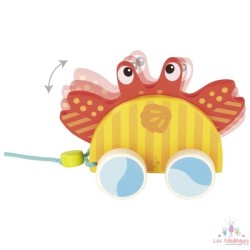 Animal à tirer crabe
