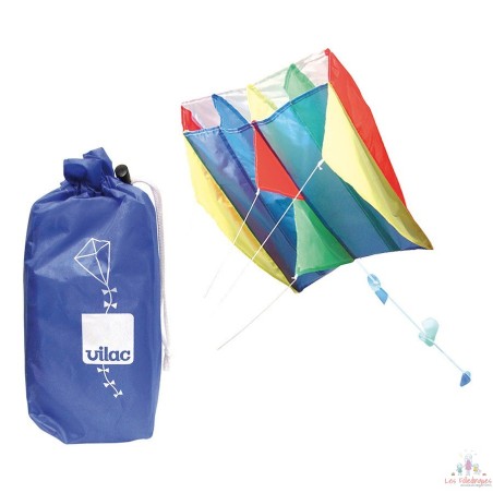 Cerf-volant de poche, Bleu