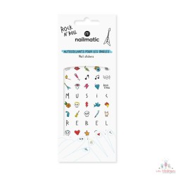 Nail Stickers 55 Stickers ongles Rock