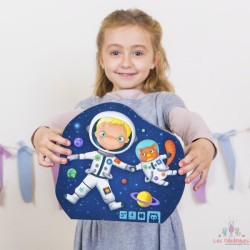Puzzle évolutif astronaute 4 en 1