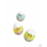 Set de 3 hochets poussins