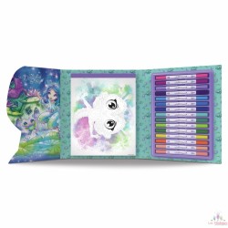 Carnet - coloriage par numéro - Nenuphia