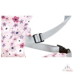Porte-bébé pour poupée, fleurs
