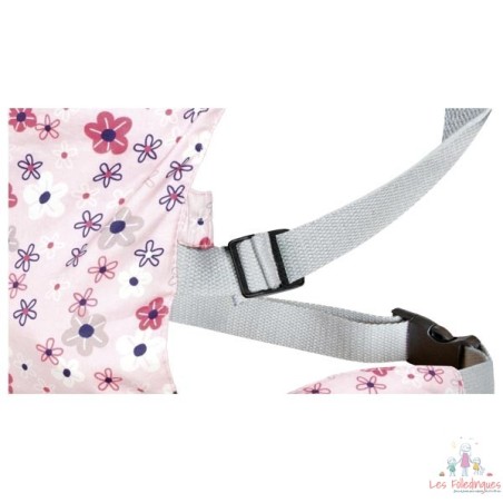 Porte-bébé pour poupée, fleurs