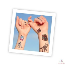 75 Tattoos lavables - Manga Kawaï