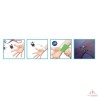 75 Tattoos lavables phosphorescents