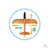 Planeur 48 cm