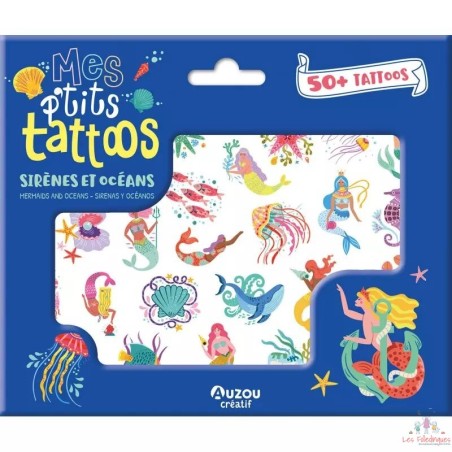 Mes P'tits Tattoos Sirènes et Océans