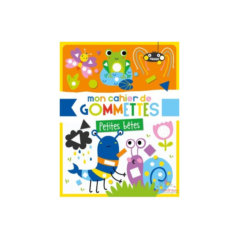 Mon cahier de gommettes – Petites bêtes