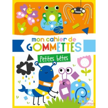 Mon cahier de gommettes – Petites bêtes