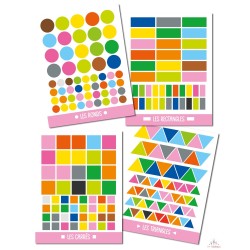 Mon cahier de gommettes – Les Bébés Animaux
