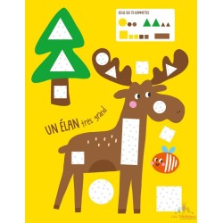 Mon cahier de gommettes – Forêt