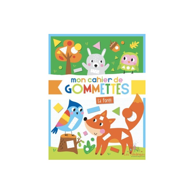Mon cahier de gommettes – Forêt