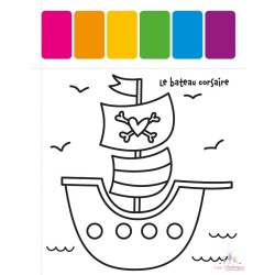Ma Première Palette de Peinture Pirates