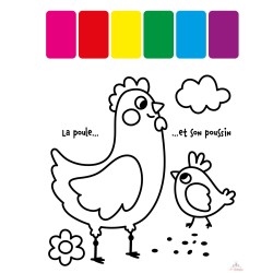 PALETTE DE PEINTURE - FERME