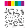 PALETTE DE PEINTURE - FERME