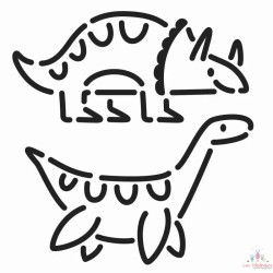 Créations Colorées Dinos