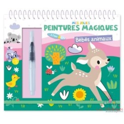 Peinture magique Bébés Animaux