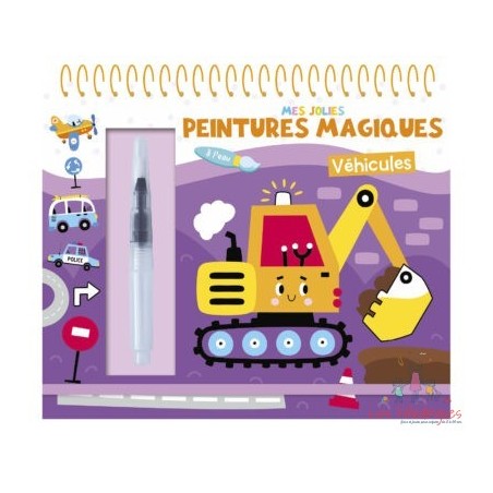 Mes jolies peintures magiques – Véhicules