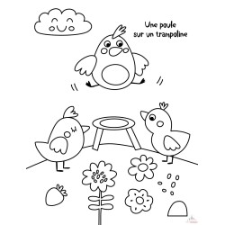 Mon super livre de coloriages – Printemps