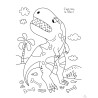Mes planches d’artiste à colorier – Dinosaures