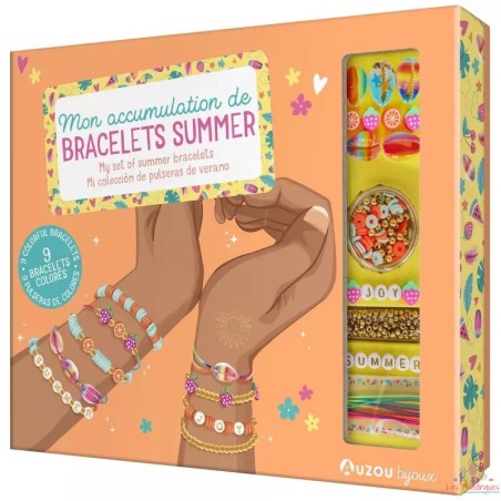 Ma boîte à bijoux - Mon accumulation de bracelets summer