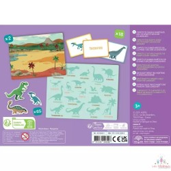 Mon petit coffret aimanté - Les dinosaures