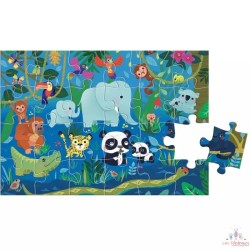 Puzzle cherche et trouve des tout-petits - Les animaux