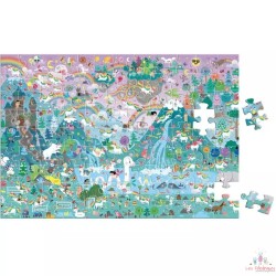 Puzzle cherche et trouve - Licornes