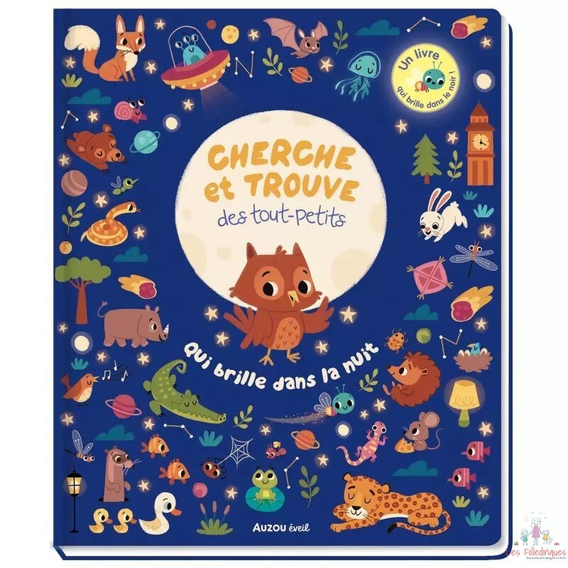 Cherche et Trouve des Tout Petits: Qui Brille dans la Nuit