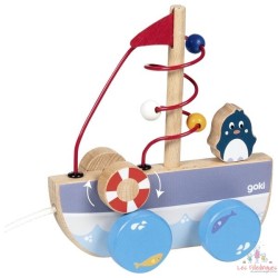 Bateau à tirer Ahoi avec circuit de motricité