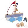 Bateau à tirer Ahoi avec circuit de motricité
