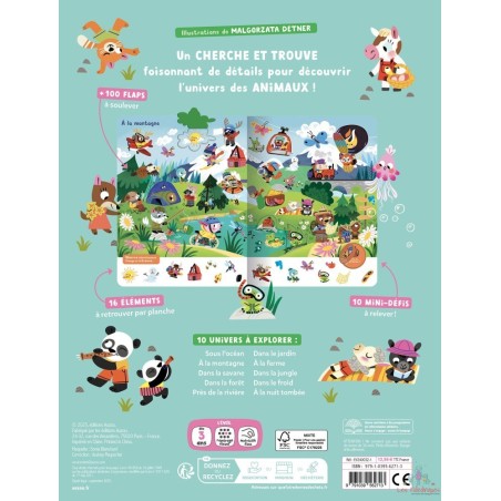 MON CHERCHE ET TROUVE SURPRISE - LES ANIMAUX