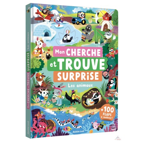 MON CHERCHE ET TROUVE SURPRISE - LES ANIMAUX