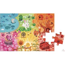 PUZZLE CET TOUT PETITS LES COULEURS