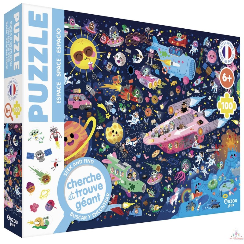 Puzzle Cherche et Trouve Espace