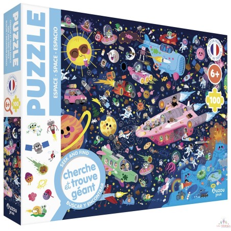 Puzzle Cherche et Trouve Espace