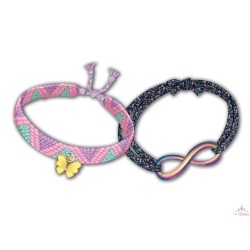 MA BOÎTE À BIJOUX - MES BRACELETS D'AMITIÉ BRÉSILIENS ET LIBERTY